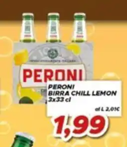 MA Supermercati Peroni birra chill lemon offerta