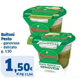 Ok Sigma Buitoni Pesto genovese offerta