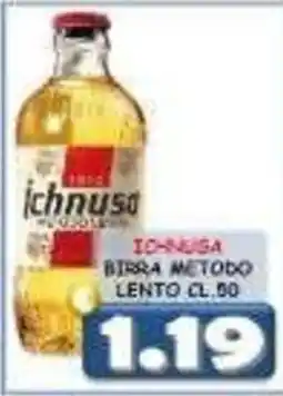 MercADone Ichnusa birra metodo lento offerta