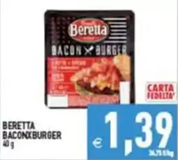 Supermercati Agorà Beretta Baconx Burger offerta