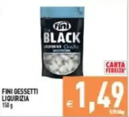 Supermercati Agorà Fini gessetti liquirizia offerta