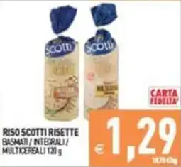 Supermercati Agorà Riso Scotti Risette offerta