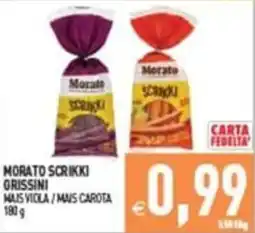 Supermercati Agorà Morato scrikki grissini offerta