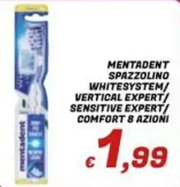 Idromarket Mentadent spazzolino offerta