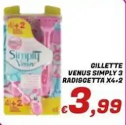 Idromarket Gillette Venus Simply 3 offerta