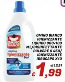 Idromarket Omino Bianco igienizzante offerta