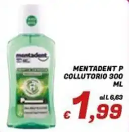 Idromarket Mentadent P collutorio offerta