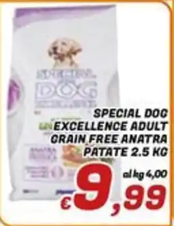 Idromarket Special Dog Excellence Adult Grain Free Anatra Patate offerta