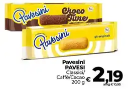 Coop Radenza Pavesini PAVESI Classici/Caffè/Cacao offerta