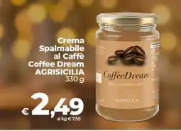 Coop Radenza Crema Spalmabile al Caffè Coffee Dream Agrisicilia offerta
