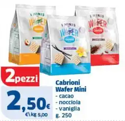 Ok Sigma Cabrioni Wafer Mini offerta