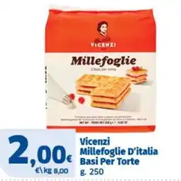 Ok Sigma Vicenzi Millefoglie D'italia Basi Per Torte offerta
