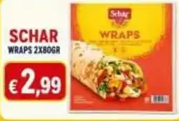 MercADone Schar wraps offerta