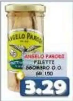 MercADone Angelo Parodi filetti sgombro o.o. offerta