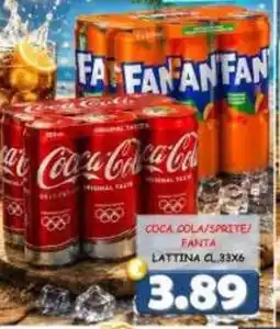 MercADone Coca Cola / Sprite / Fanta offerta