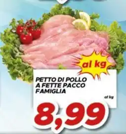 MA Supermercati Petto di pollo a fette pacco famiglia offerta