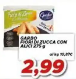 MA Supermercati Garbo fiori di zucca con alici offerta