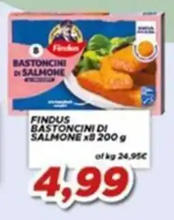 MA Supermercati Findus bastoncini di salmone offerta