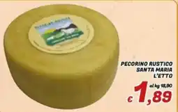Idromarket Pecorino Rustico Santa Maria L'Etto offerta