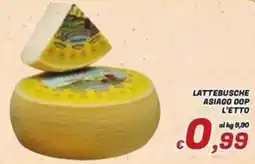 Idromarket Lattebusche Asiago Dop L'Etto offerta