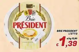 Idromarket Brie Président offerta