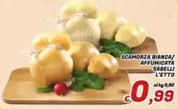 Idromarket Scamorza bianca/affumicata Sabelli offerta