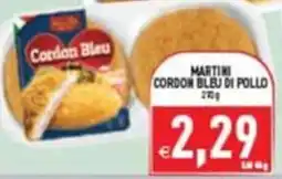 Supermercati Agorà Martini Cordon Bleu di pollo offerta