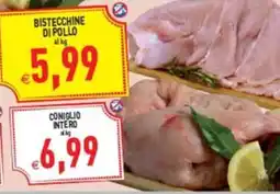 Supermercati Agorà Bistecchine di pollo offerta
