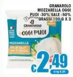 Sacoph Mozzarella Granarolo offerta