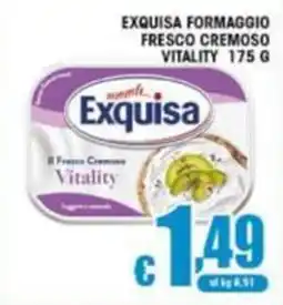 Sacoph Exquisa Formaggio Fresco Cremoso Vitality offerta