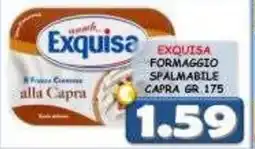 MercADone Exquisa Formaggio Spalmabile alla Capra offerta
