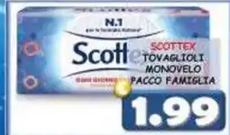 MercADone Scott tovaglioli monovelo offerta