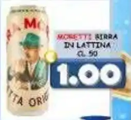 MercADone Moretti birra offerta