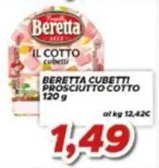 Beretta cubetti prosciutto cotto