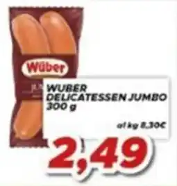 MA Supermercati Wuber delicatessen jumbo offerta