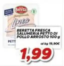 MA Supermercati Beretta fresca salumeria petto di pollo arrosto offerta