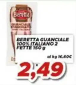 MA Supermercati Beretta guanciale stagionato offerta