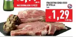 Supermercati Agorà Fracostina senza osso di vitella offerta
