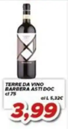 MA Supermercati Terre da Vino Barbera Asti DOC offerta