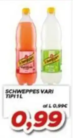 MA Supermercati Schweppes Vari offerta