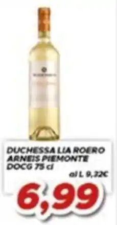 MA Supermercati Duchessa Lia Roero Arneis Piemonte offerta