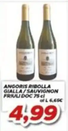 MA Supermercati Angoris Ribolla Gialla / Sauvignon offerta