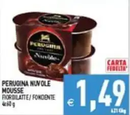 Supermercati Agorà Perugina Nuvole Mousse Fiordilatte/Fondente offerta
