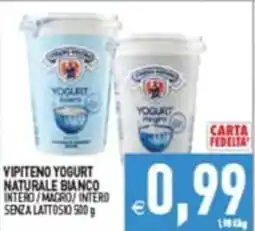 Supermercati Agorà Vipiteno yogurt naturale bianco offerta