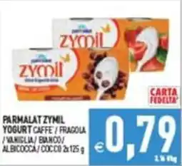 Supermercati Agorà Parmalat Zymil Yogurt offerta