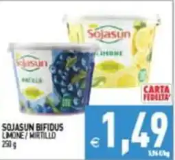 Supermercati Agorà Sojasun Bifidus Limone / Mirtillo offerta