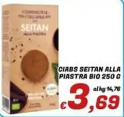 Idromarket Ciabs seitan alla piastra bio offerta