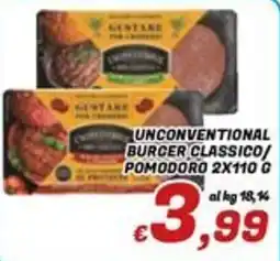 Idromarket Unconventional burger classico offerta