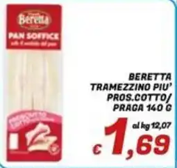Idromarket Beretta tramezzino piu' pros.cotto/praga offerta