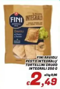 Idromarket Fini ravioli pesto integrali offerta
